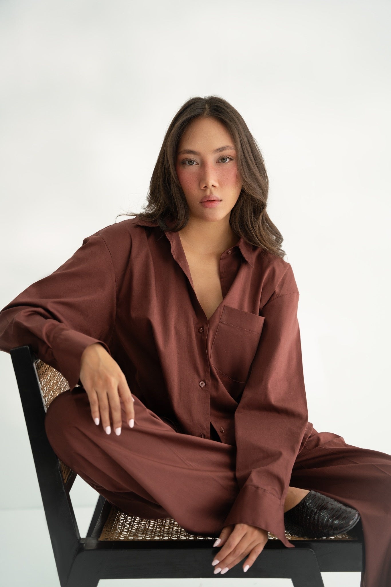 The Classic Shirt - Chocolate